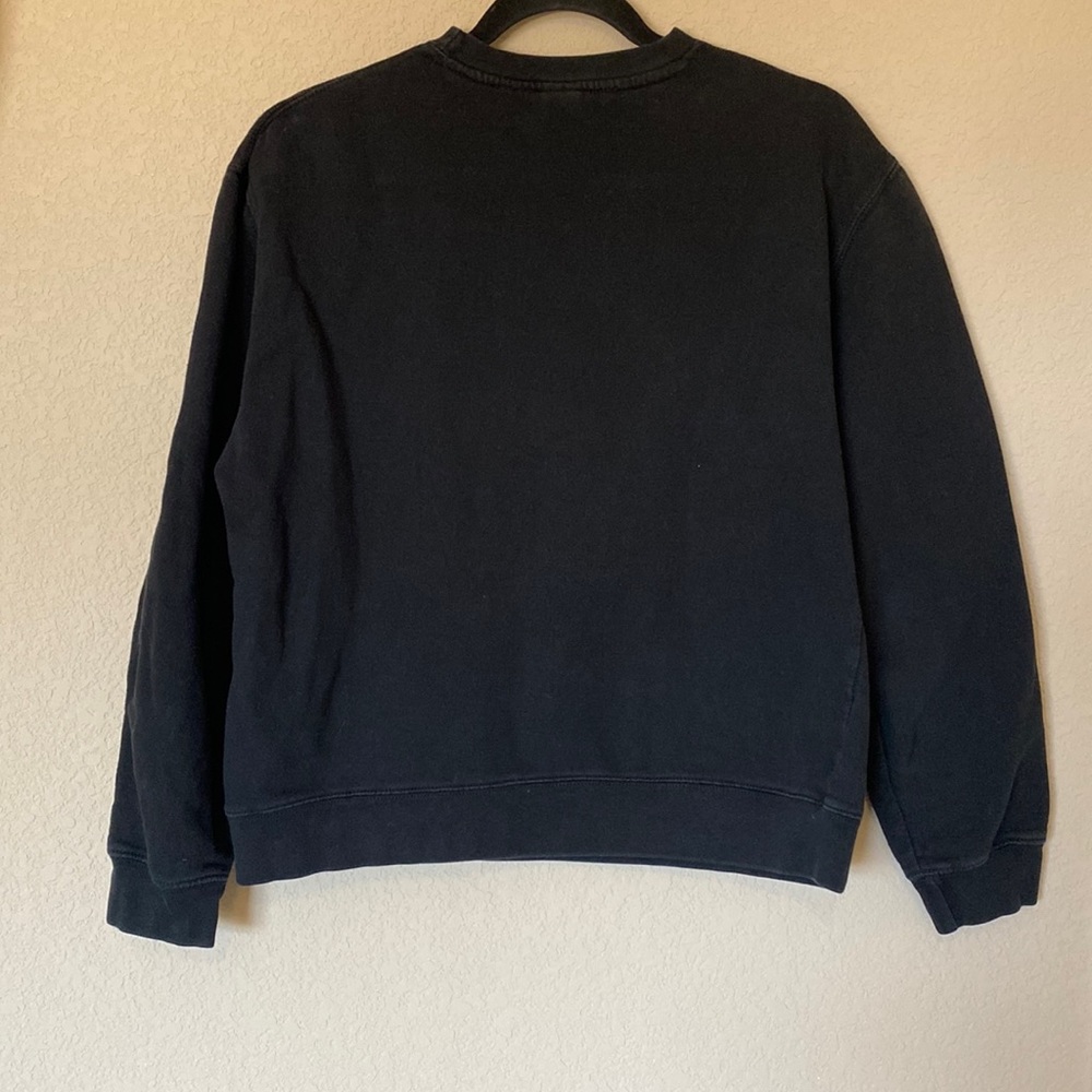 Obey Black Crewneck Sweater with Red Logo - Picture 3 of 9